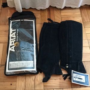 Ariat suede Half chaps